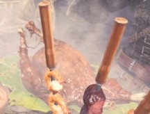 画像ギャラリー No.003のサムネイル画像 / 「MONSTER HUNTER: WORLD」内のメニューを再現した「受付嬢のオススメ定食」が「モンハン酒場」に登場。予約受け付け開始