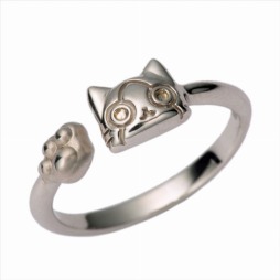 画像ギャラリー No.005のサムネイル画像 / 「モンハン」のアイルーをモチーフにしたネックレスとリングが登場