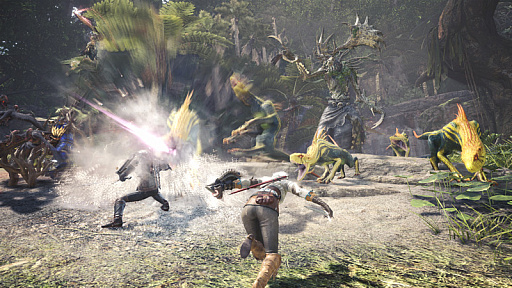 Monster Hunter World イベントクエスト 依頼 森の精霊 が配信 報酬で ウィッチャー3 のコラボ装備が生産可能に