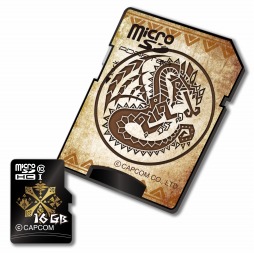 画像ギャラリー No.008のサムネイル画像 / 「モンスターハンター」のmicroSDHCカードとアダプターのセットが4月25日に発売。容量16GBで計3種