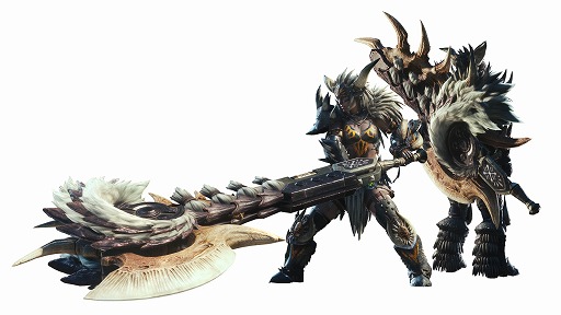 画像ギャラリー No.016のサムネイル画像 / 「MONSTER HUNTER WORLD: ICEBORNE」,新アクションの紹介動画が公開。今回はスラッシュアックスや弓など6つの武器種を一挙に