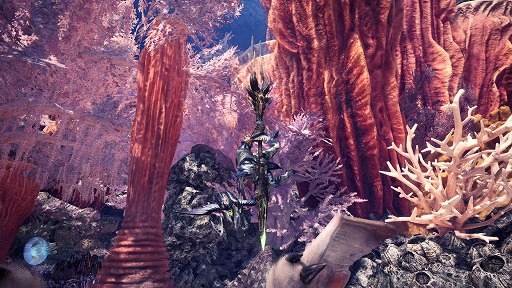 画像ギャラリー No.021のサムネイル画像 / 「MONSTER HUNTER WORLD: ICEBORNE」,新アクションの紹介動画が公開。今回はスラッシュアックスや弓など6つの武器種を一挙に