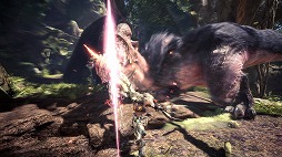 画像ギャラリー No.024のサムネイル画像 / 「MONSTER HUNTER WORLD: ICEBORNE」,新アクションの紹介動画が公開。今回はスラッシュアックスや弓など6つの武器種を一挙に