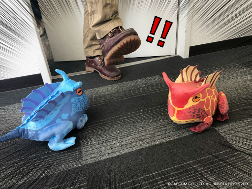 画像ギャラリー No.009のサムネイル画像 / 「MONSTER HUNTER: WORLD」からガスガエル3種のミニマスコットが10月下旬に発売。東京ゲームショウ2019では先行販売も