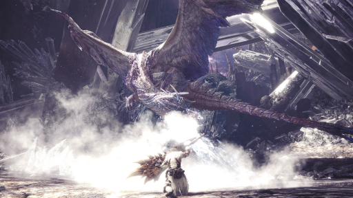 画像ギャラリー No.008のサムネイル画像 / 冰龍「イヴェルカーナ」に挑戦。「MONSTER HUNTER WORLD:ICEBORNE」のプレス体験会をレポート
