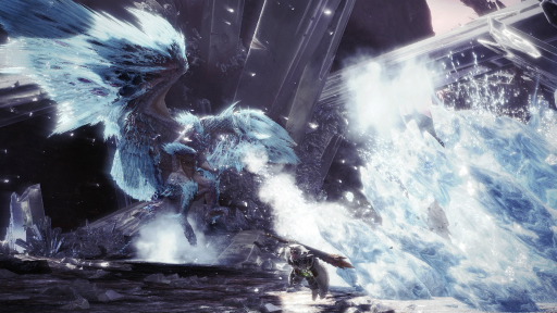 画像ギャラリー No.009のサムネイル画像 / 冰龍「イヴェルカーナ」に挑戦。「MONSTER HUNTER WORLD:ICEBORNE」のプレス体験会をレポート