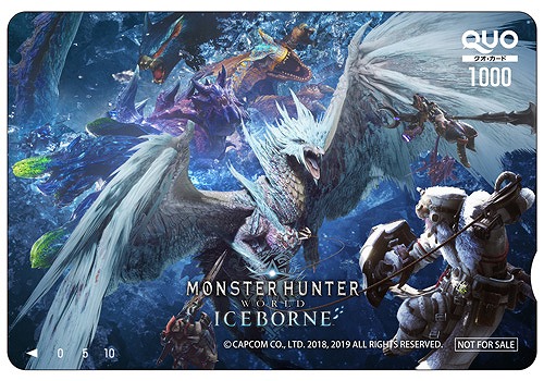 ���������꡼ No.006�Υ���ͥ������ / ��MHW��ICEBORNE�פ�ȯ���ǰ����Twitter�ץ쥼��ȥ����ڡ��󤬳��š����ꥸ�ʥ�QUO�����ɤ�������ŹƬ�ݥ���������館��