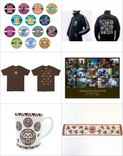 画像ギャラリー No.006のサムネイル画像 / 「モンスターハンター」15周年記念イベント第5報,物販の追加情報が公開に