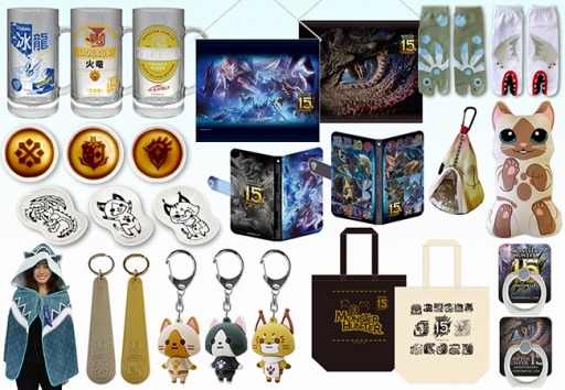 画像ギャラリー No.004のサムネイル画像 / 「MONSTER HUNTER 15TH ANNIVERSARY Shop」に1月25日より新作グッズが登場