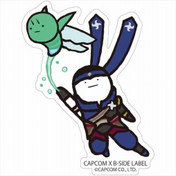 画像ギャラリー No.018のサムネイル画像 / カプコンとB-SIDE LABELのコラボステッカー第13弾の予約販売が開始。モンハンやバイオなど全24種