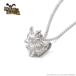画像ギャラリー No.004のサムネイル画像 / 「モンスターハンター」シリーズの“オトモアイルー”と“オトモガルク”をモチーフにした新作ネックレスが登場