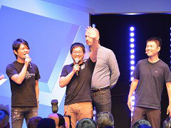 ��gamescom�Ͽ��ե�����ɡ�����ͤι��ϡפǤμµ��ץ쥤�����������MONSTER HUNTER: WORLD�ץ��ơ������٥�Ȥ��ݡ���