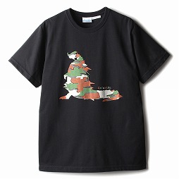 画像ギャラリー No.005のサムネイル画像 / 「モンハン」×Columbia，カモフラージュ柄のラオシャンロンなどTシャツ2種類が9月21日に発売