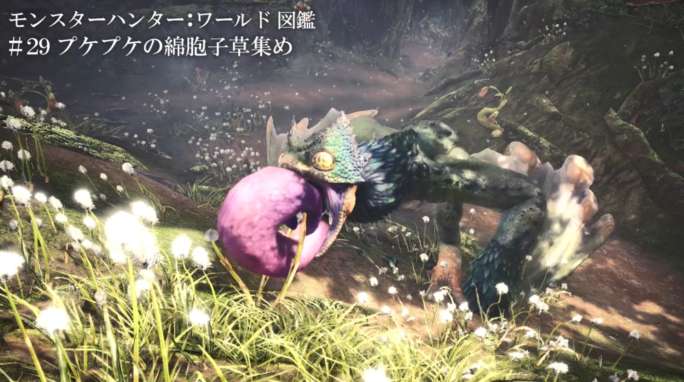 画像集 007 Monster Hunter World モンスターの生態やフィールドなどを紹介する動画