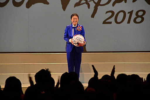 画像ギャラリー No.002のサムネイル画像 / 「ユニバーサル・クールジャパン2018」が1月19日にスタート。「モンスターハンター・ザ・リアル」と「ファイナルファンタジー XRライド」を楽しめたプレス向けプレビューの模様をレポート