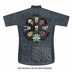 画像ギャラリー No.008のサムネイル画像 / カプコン,「モンスターハンター」「バイオハザード」「ロックマン」のサイクルジャージとサコッシュを受注開始