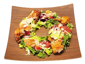 画像ギャラリー No.001のサムネイル画像 / 「モンハン酒場」にて,12月7日から25日までクリスマス限定メニューが登場