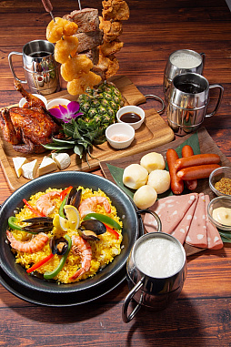 画像ギャラリー No.009のサムネイル画像 / 「モンハン酒場」にて,12月7日から25日までクリスマス限定メニューが登場