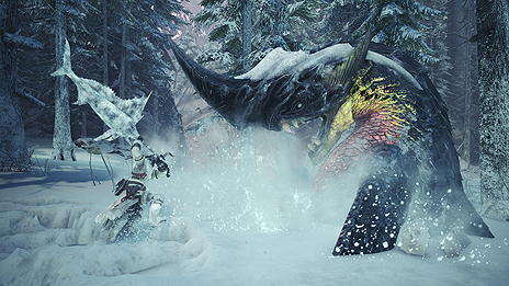 ���������꡼ No.011�Υ���ͥ������ / Steam�ǡ�MONSTER HUNTER: WORLD�פǤ��緿��ĥ����ƥ�ġ�ICEBORNE�פ��������Ĳ��