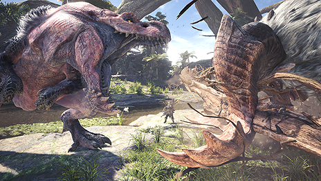 ���������꡼ No.014�Υ���ͥ������ / Steam�ǡ�MONSTER HUNTER: WORLD�פǤ��緿��ĥ����ƥ�ġ�ICEBORNE�פ��������Ĳ��