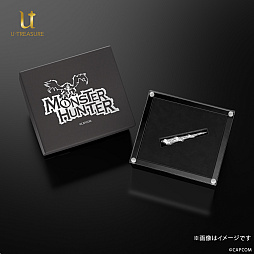 画像ギャラリー No.009のサムネイル画像 / 「モンハン」“キリンの蒼角”を立体オブジェ化。ジュエリー職人が手作業で再現,限定200本で3万3000円