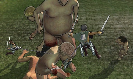 画像ギャラリー No.018のサムネイル画像 / 3DS「進撃の巨人2〜未来の座標〜」プレイレポート。TVアニメ版の物語やオリジナル兵団結成などが楽しめる,原作ファンに刺さる作品に