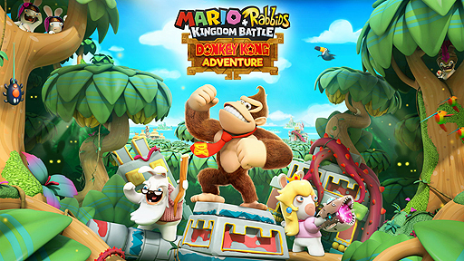 18 ドンキーコングとラビッツが競演 マリオ ラビッツ キングダムバトル の新dlc Donkey Kong Adventure が6月26日に配信