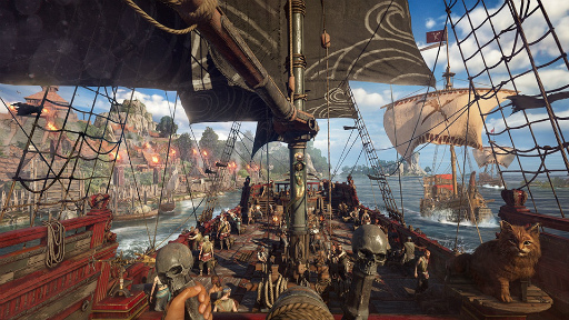画像集 No.004のサムネイル画像 / 「スカル アンド ボーンズ」，海賊船のカスタマイズ要素を紹介する最新ゲームプレイ映像を公開
