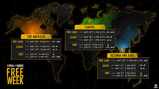 画像ギャラリー No.001のサムネイル画像 / 「スカル アンド ボーンズ」が期間限定で無料プレイ可能に。セーブデータは現在セール中の製品版へ引き継ぎ可能