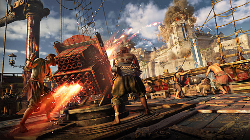 画像ギャラリー No.003のサムネイル画像 / 「スカル アンド ボーンズ」が期間限定で無料プレイ可能に。セーブデータは現在セール中の製品版へ引き継ぎ可能