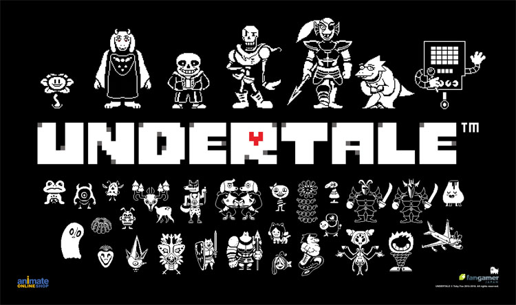 「UNDERTALE」のアニメイトオンライン限定セットが発売決定。Fangamer監修のプレイマットつき「UNDERTALE」のアニメイトオンライン限定セットが発売決定。Fangamer監修のプレイマットつき