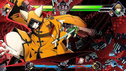 画像ギャラリー No.005のサムネイル画像 / 「BLAZBLUE CROSS TAG BATTLE」,新プレイアブルキャラ「獣兵衛」「アイギス」「カーマイン」が参戦決定。ダウンロードコンテンツにて発売後に配信