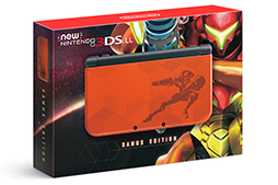 メトロイド サムスリターンズ」発売に合わせた特別デザインの3DS LLが