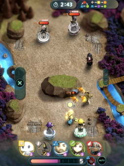 画像ギャラリー No.015のサムネイル画像 / 短時間で白熱したバトルが楽しめる「テラウォーズ」のプレイレポートをお届け。「テラバトル」から1000年後の世界を描くストーリーも必見