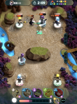 画像ギャラリー No.019のサムネイル画像 / 短時間で白熱したバトルが楽しめる「テラウォーズ」のプレイレポートをお届け。「テラバトル」から1000年後の世界を描くストーリーも必見