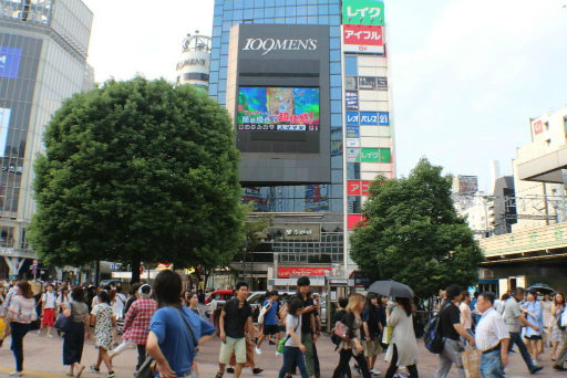 画像ギャラリー No.010のサムネイル画像 / 「スママジ」新宿駅に巨大ポスター＆トリックアートを掲示