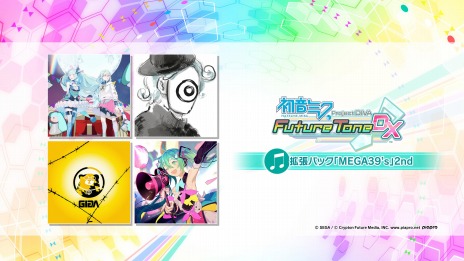 ֽ鲻ߥProject DIVA Future Tone / DXפɲDLCĥѥåMEGA39s2ndۿϡɤʤ4ʤϿ