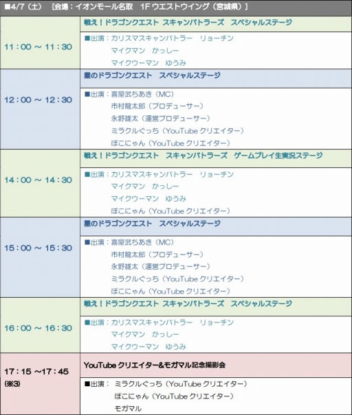 画像ギャラリー No.013のサムネイル画像 / 「星のドラゴンクエスト」と「戦え!ドラゴンクエスト スキャンバトラーズ」合同の体験ツアーが開催決定