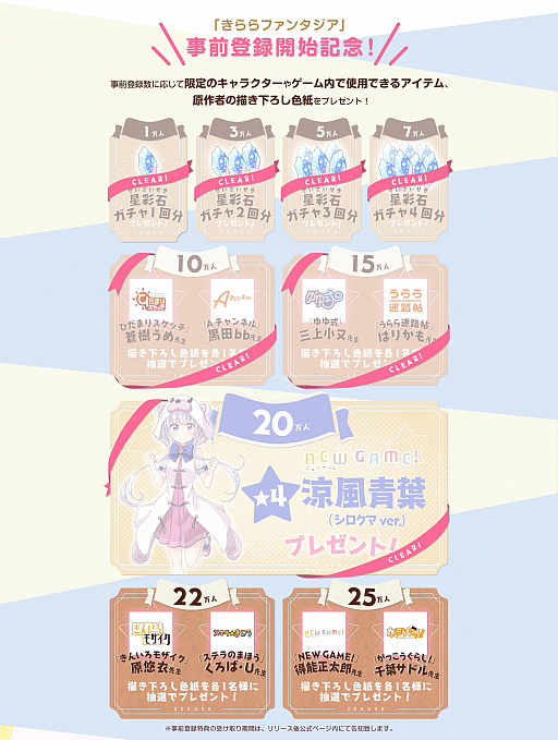 ���������꡼ No.002�Υ���ͥ������ / �֤����ե��󥿥����׻�����Ͽ����20�������ˤ���NEW GAME!�����դ����ۤ�����