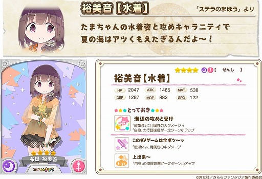 画像ギャラリー No.008のサムネイル画像 / 「きららファンタジア」8月17日から水着キャラピックアップ召喚の第3弾を開催