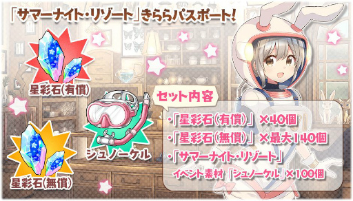 画像ギャラリー No.008のサムネイル画像 / 「きららファンタジア」,夏イベントと水着キャラピックアップ召喚第3&4弾が8月5日より開催