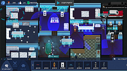 ���������꡼ No.002�Υ���ͥ������ / tinyBuild�������Party Hard Tycoon�פΥ���ե��Ǥ����۳��ϡ��ѡ��ƥ������������³�Ԥϡ��ѡ��ƥ���żԥ��ߥ�졼������