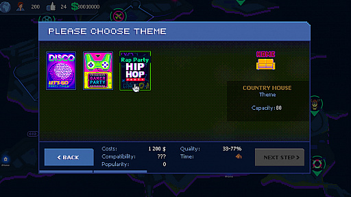 ���������꡼ No.003�Υ���ͥ������ / tinyBuild�������Party Hard Tycoon�פΥ���ե��Ǥ����۳��ϡ��ѡ��ƥ������������³�Ԥϡ��ѡ��ƥ���żԥ��ߥ�졼������