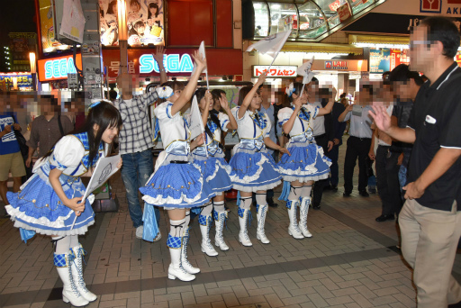 画像ギャラリー No.028のサムネイル画像 / 「スクメロ」お披露目イベントで,アプリコット・レグルスが初ライブ! 最後はまさかの“秋葉原駅までお見送り”