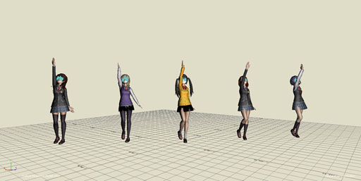 画像ギャラリー No.012のサムネイル画像 / 「スクメロ」で学ぶ,モーションキャプチャの制作現場。アクターのダンスが“3Dキャラのダンス”になる瞬間を見てきた