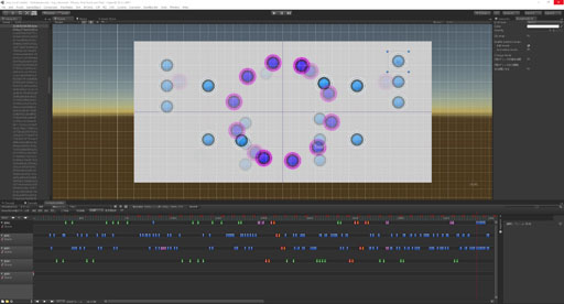 画像ギャラリー No.039のサムネイル画像 / 「スクメロ」で学ぶ,音ゲーの譜面の作りかた。イメージはできるんだけど,実際の“リズムゲーム制作のアレコレ”ってどうなってるの?