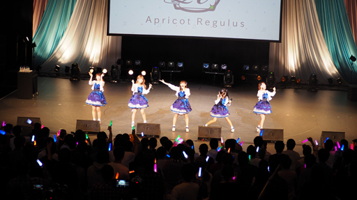 画像ギャラリー No.031のサムネイル画像 / 舞浜でレグルスが舞う! 「スクメロ」Apricot Regulus はじめての“特訓”ツアーEXのライブレポート