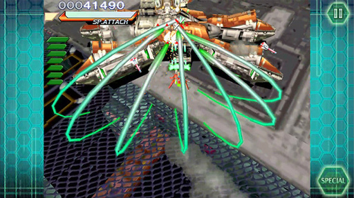 画像ギャラリー No.003のサムネイル画像 / Android版「レイストーム」が本日配信スタート。次回作「レイクライシス」の発売日前日まで960円(税込)のセール特価で提供