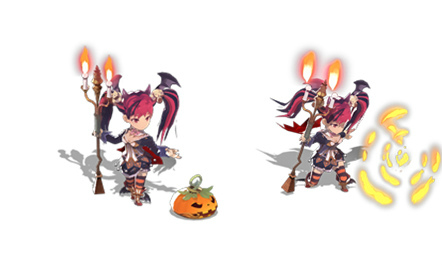 画像ギャラリー No.002のサムネイル画像 / 「フィンガーナイツクロス」ハロウィン騎士が2体登場。イベントを本日開始