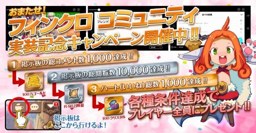 画像ギャラリー No.004のサムネイル画像 / 「フィンガーナイツクロス」,ゲーム内コミュニティツールが実装。記念キャンペーンを実施